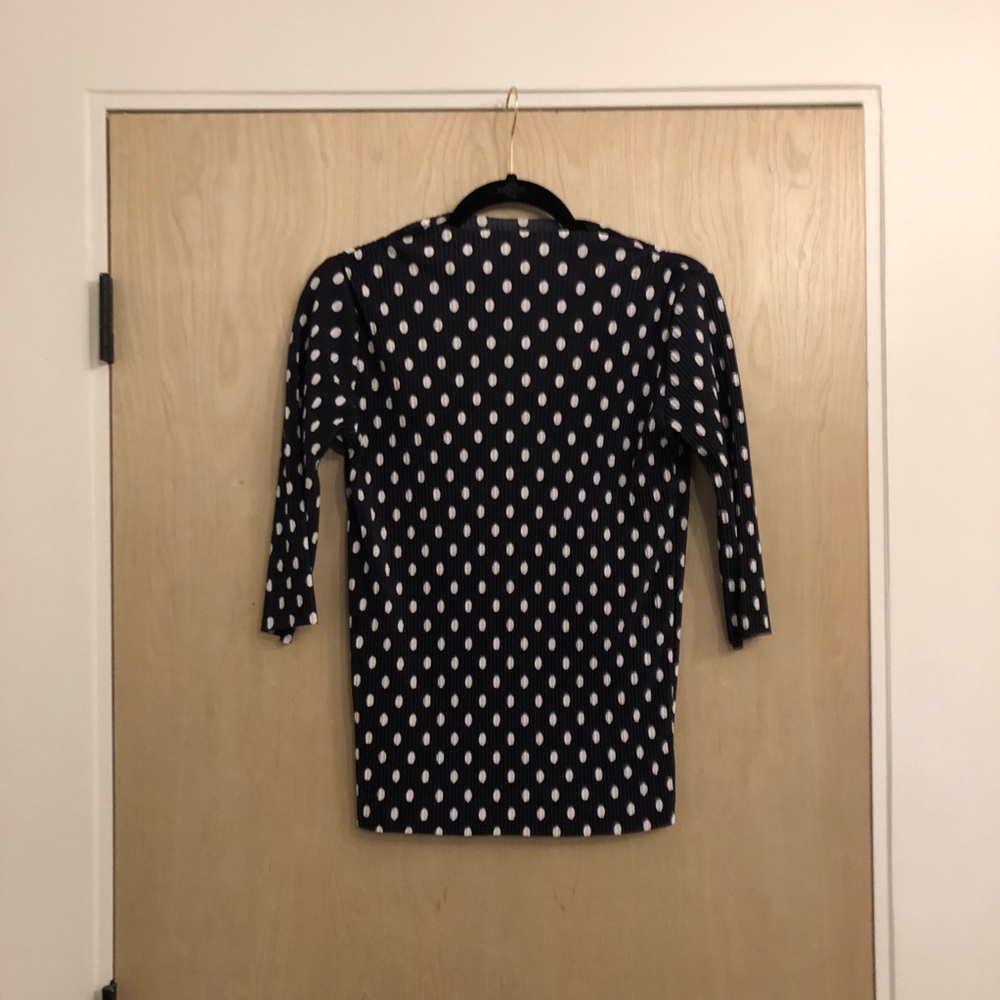 VILA polka dotted long sleeve shirt